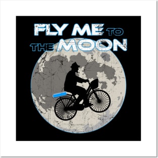 Fly me to the Moon Posters and Art